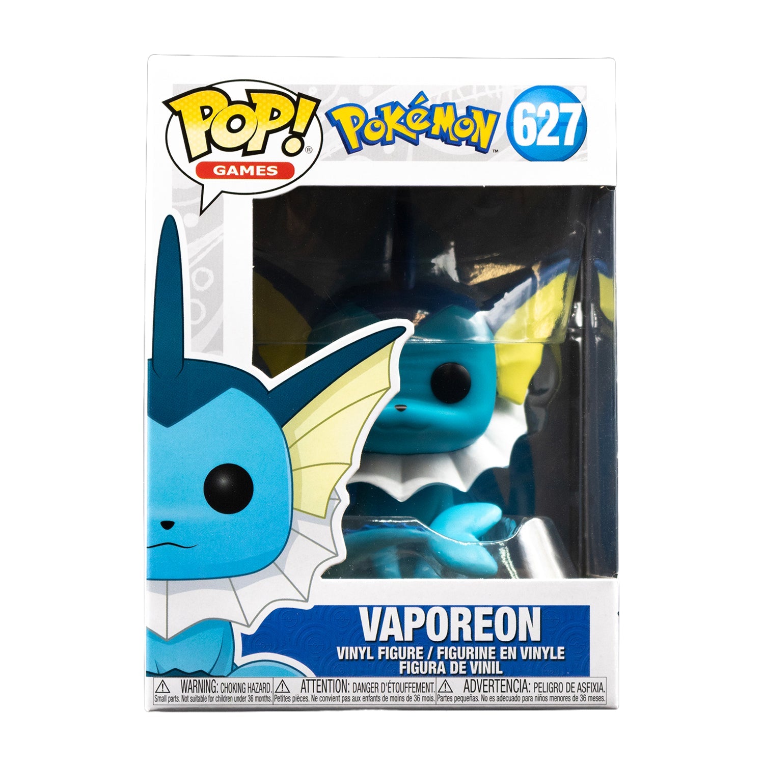 Funko Pop! Pokemon Vaporeon #627 – OtherWorldly Loots