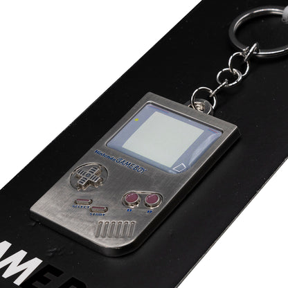 Nintendo Gameboy Classic Gamer Metal Keychain