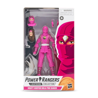 Mighty Morphin Power Rangers Lightning Collection Ninja Pink Ranger Action Figure