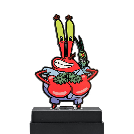 SpongeBob SquarePants Mr. Krabs with Plankton FiGPiN #468