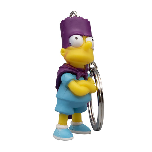 The Simpsons Bartman 3D Mini Figure Keychain