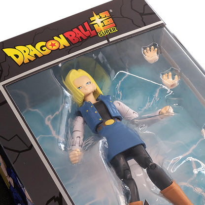 Dragonball Super Dragon Stars Series Android 18 6.5in Action Figure