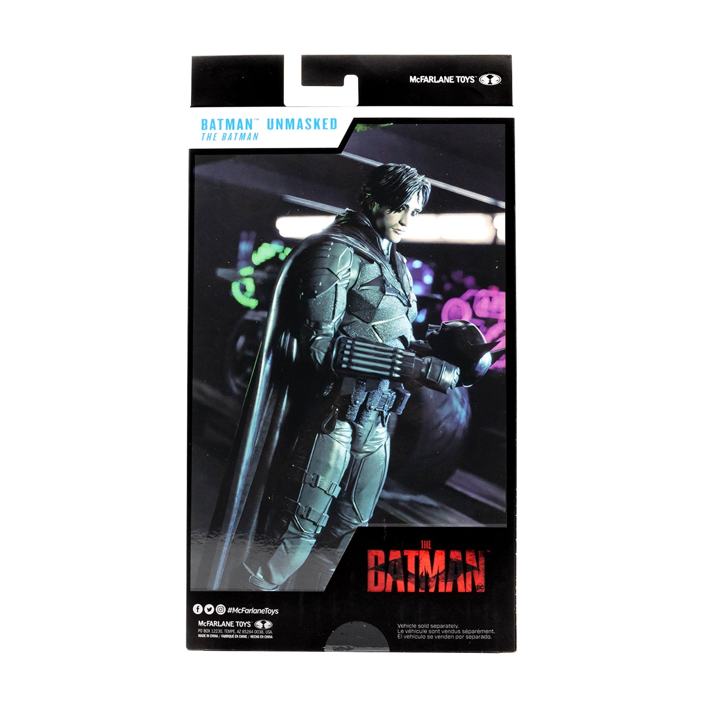 DC The Batman Movie Unmasked Batman 7in Scale Action Figure