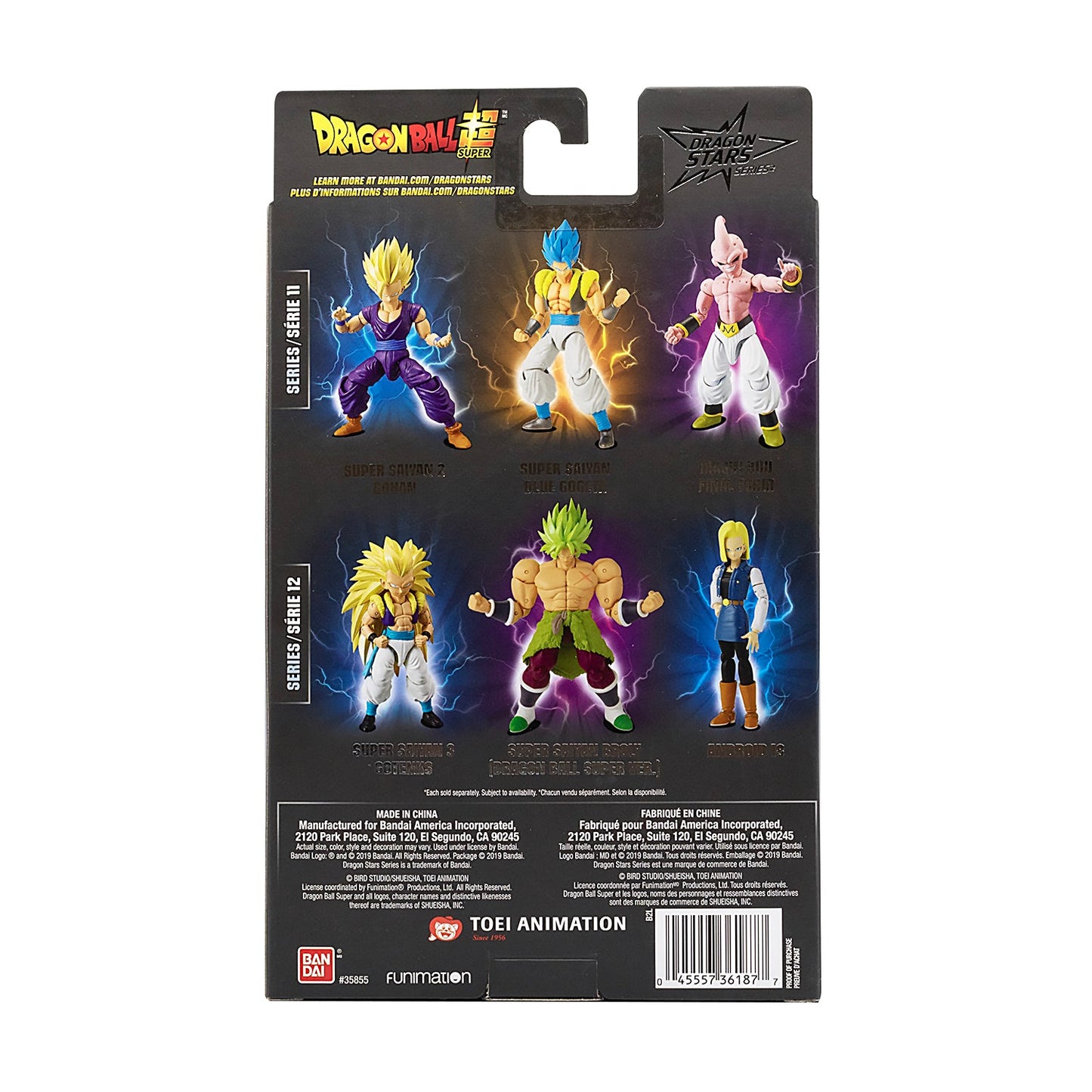 Dragonball Super Dragon Stars Series Super Saiyan Blue Gogeta Action Figure