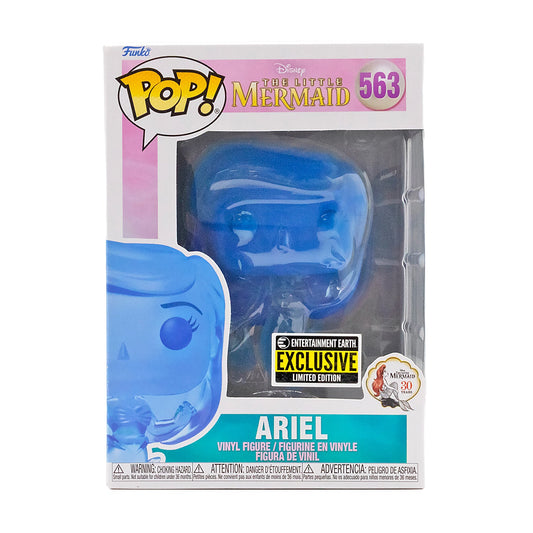 Funko Pop! The Little Mermaid Translucent Blue Ariel EE Exclusive #563