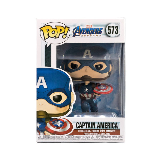 Funko Pop! Marvel Avengers Endgame Captain America with Broken Shield #573