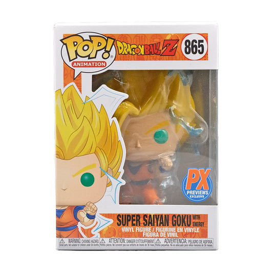 Funko Pop! Dragonball Z Super Saiyan 2 Goku PX Previews Exclusive #865