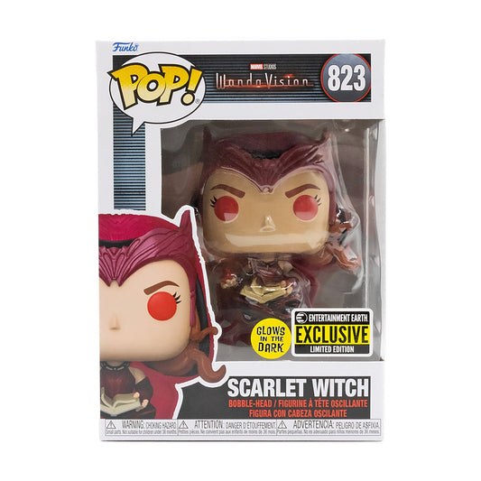 Funko Pop! Marvel Wanda Vision Scarlet Witch EE Exclusive GITD #823