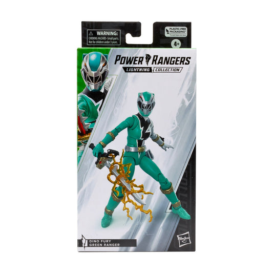 Power Rangers Lightning Collection Dino Fury Green Ranger Action Figure