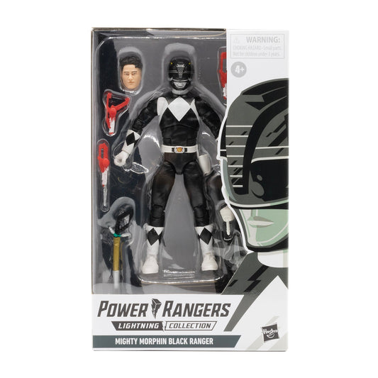 Power Rangers Lightning Collection Black Ranger 6in Action Figure