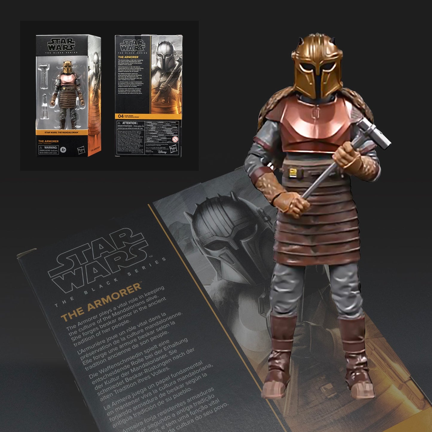 Star Wars The Black Series The Mandalorian The Armorer Action Figure
