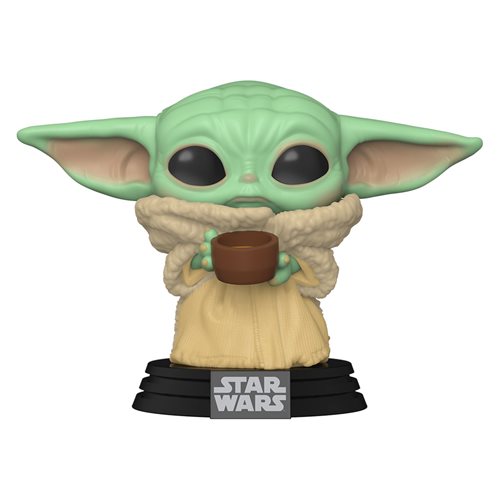 Funko Pop! Star Wars: The Mandalorian The Child with Cup #378